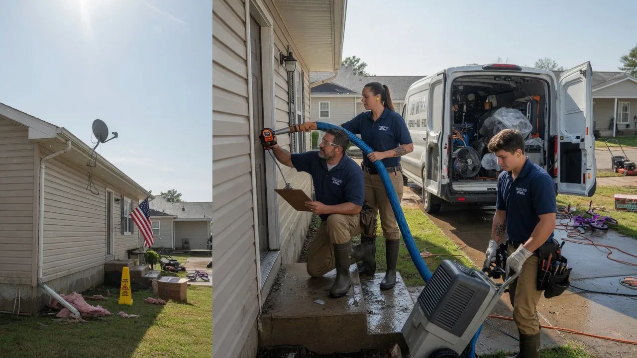 Ceiling Water Damage Restoration in Uniopolis, OH near me