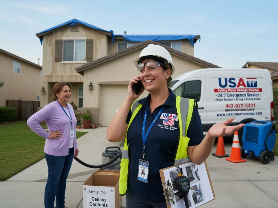 Ceiling Water Damage Restoration Uniopolis, OH FAQs